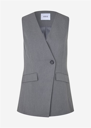 Enraye vest 7092 Mid Grey Mel. Envii
